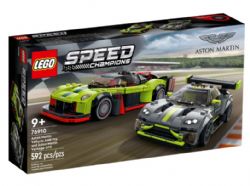 LEGO SPEED CHAMPIONS - ASTON MARTIN VALKYRIE AMR PRO ET ASTON MARTIN VANTAGE GT3 #76910